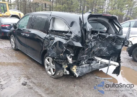 2019 Honda Odyssey Ex-L from USA, damaged, VIN 5FNRL6H75KB087076